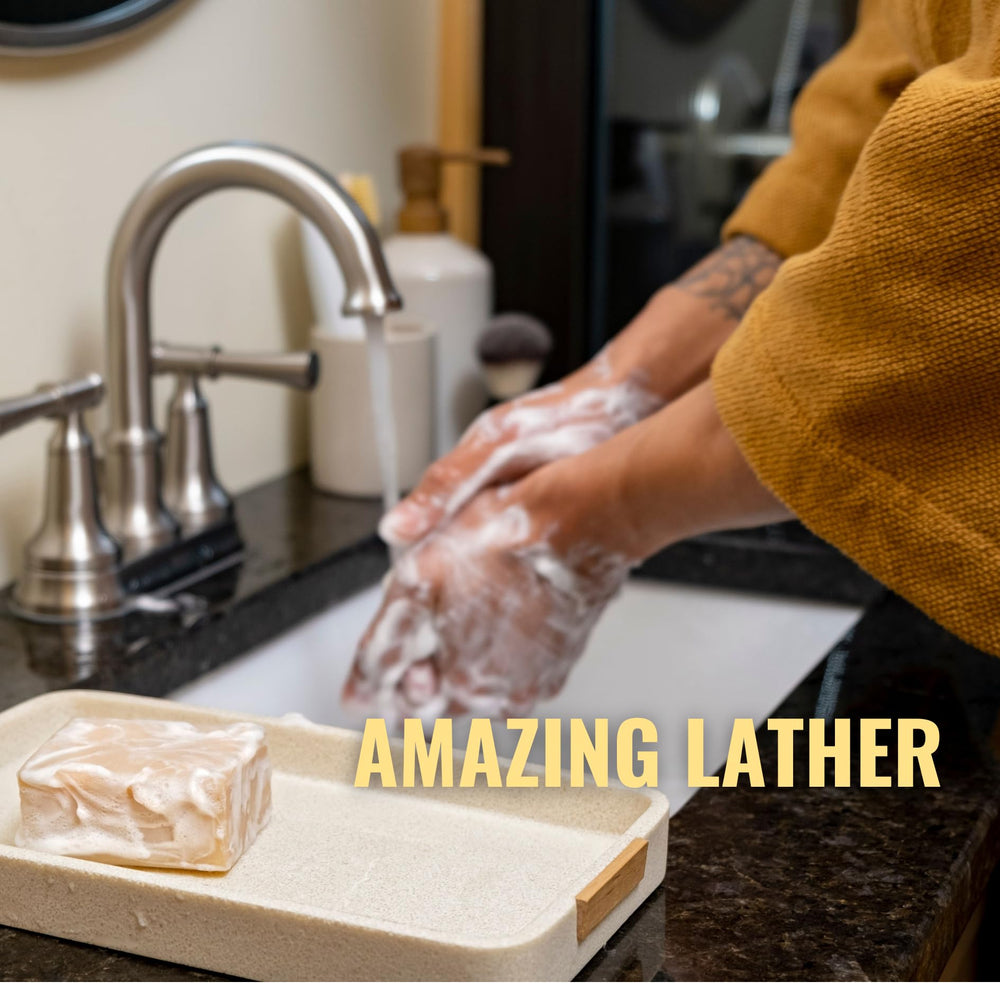 San Francisco Soap Company barra piel suave tras uso, sin irritantes.