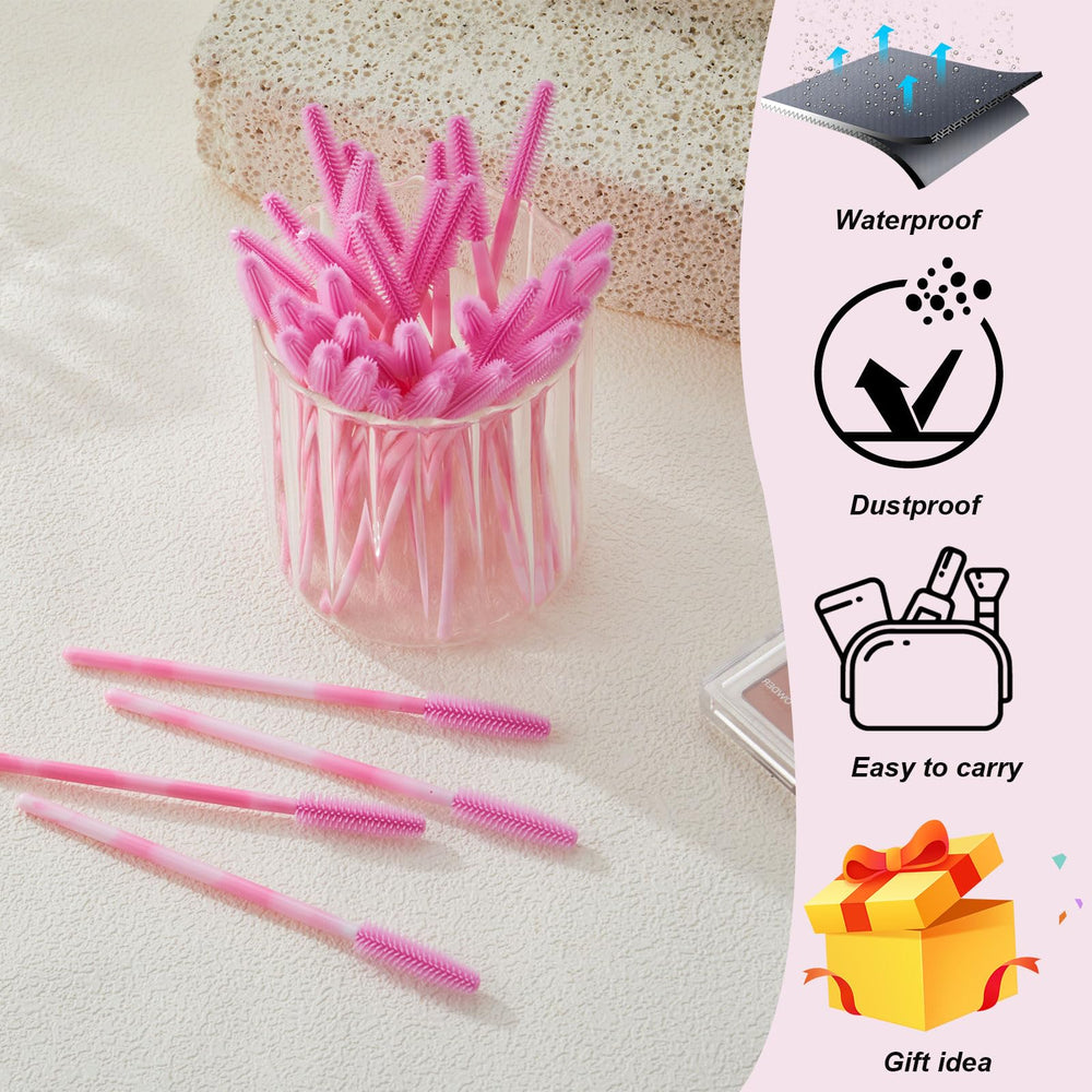 SANARITA hygienic mascara wands keep tools clean between uses.
