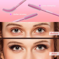 SANARITA screw-head eyebrow tool shapes lashes and brows for natural roots.