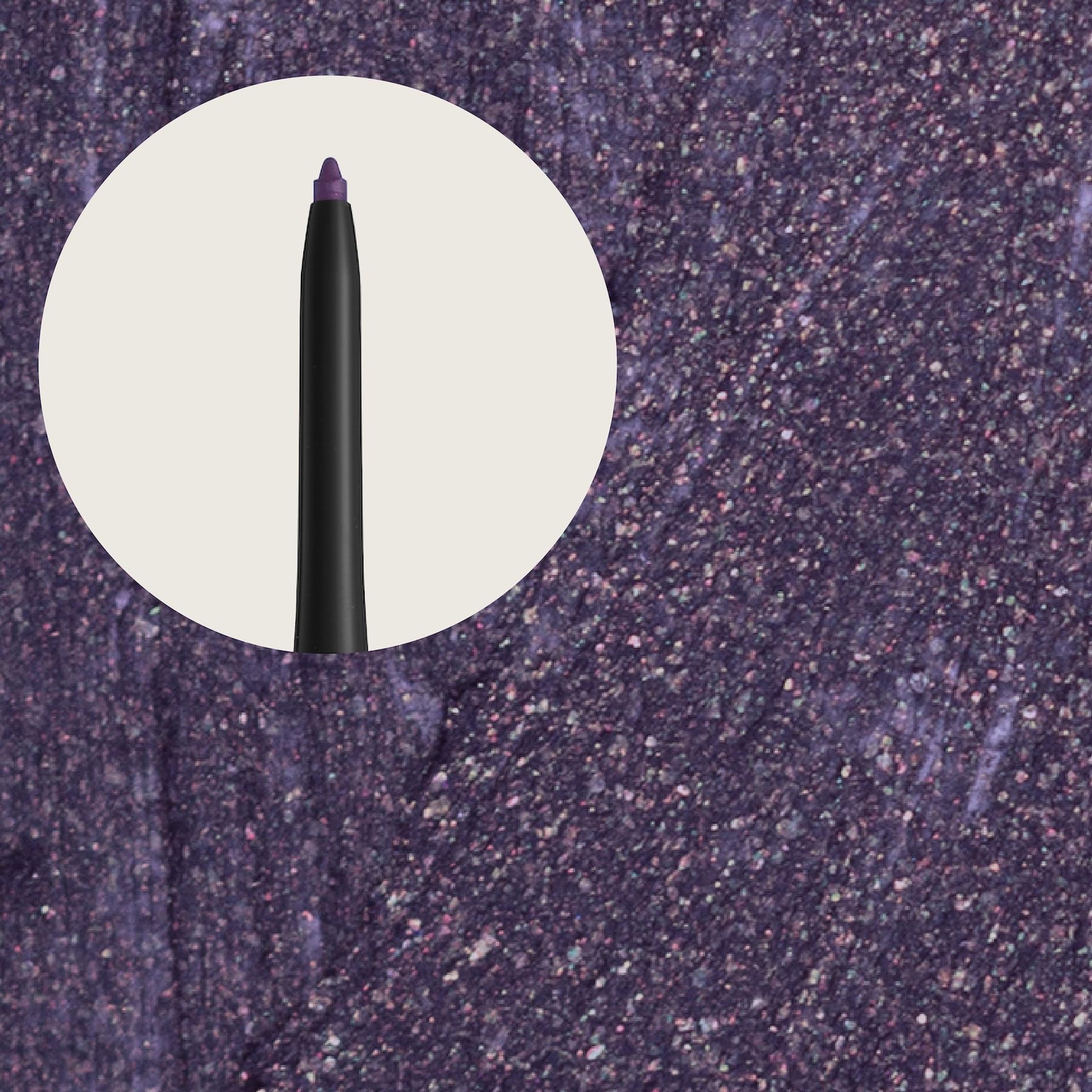 Sandstone Scandinavia delineador morado sin fragancia facilita uso diario.