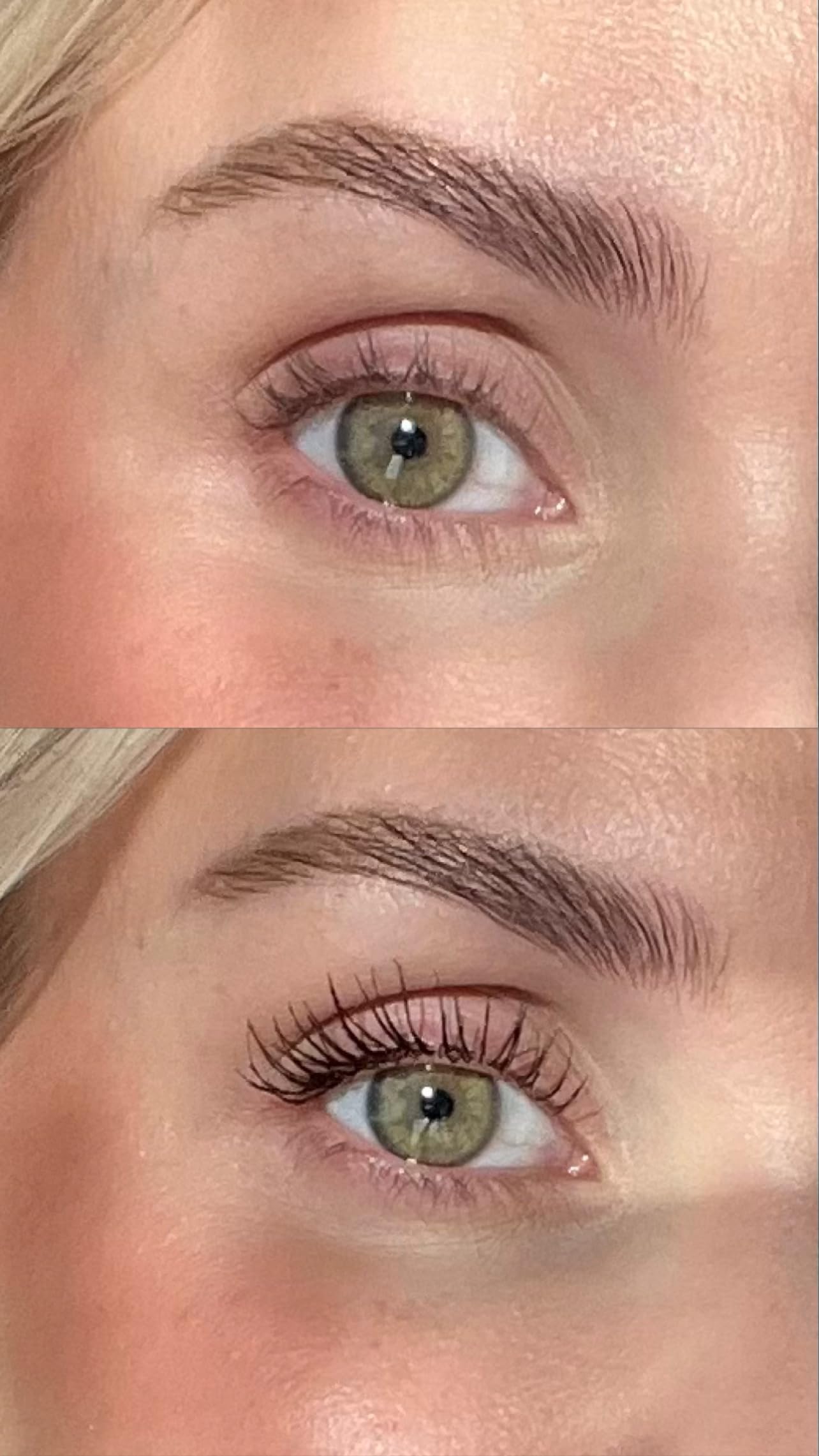 Sandstone Scandinavia Mascara cepillo suave para definición precisa.