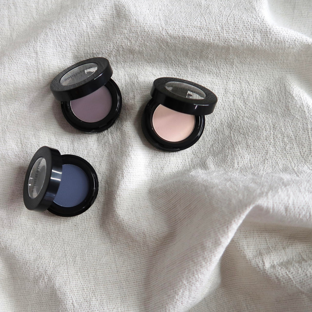 Sombra de ojos Sandstone Scandinavia, fórmula vegana y libre de crueldad para maquillaje consciente.