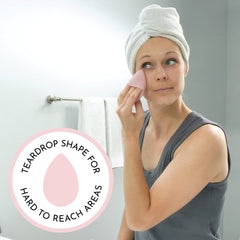 S&T INC. Face Scrubber Blue-Pink Pack delivers soft exfoliation for daily routine.