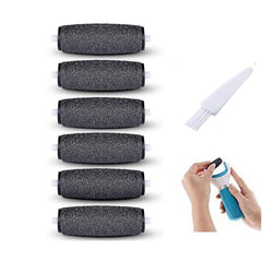 Sankaragi 6 extra coarse rollers pack designed for Amope Pedi Perfect for at-home foot care.