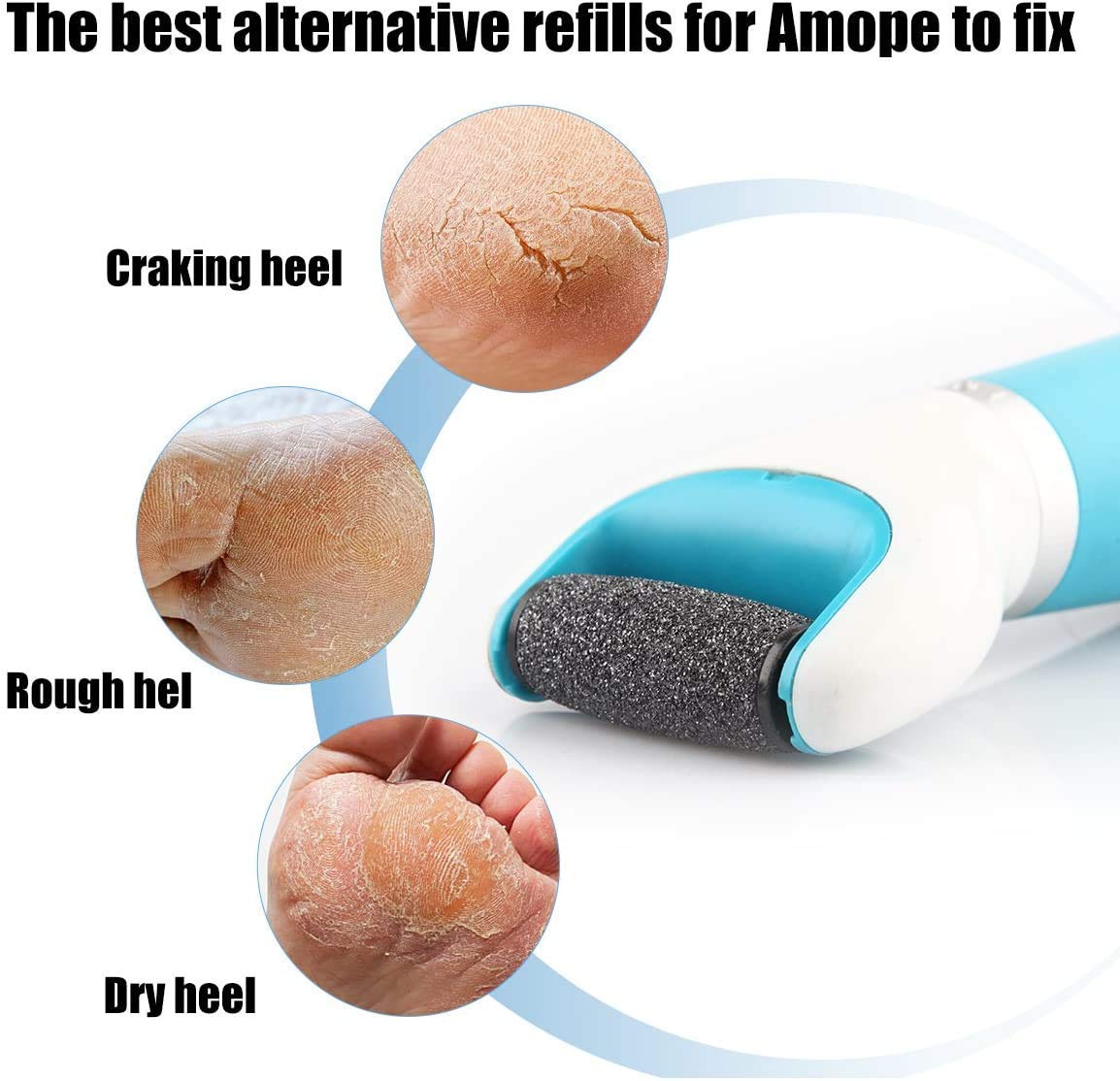 Sankaragi extra coarse rollers in use for a quick foot care session.