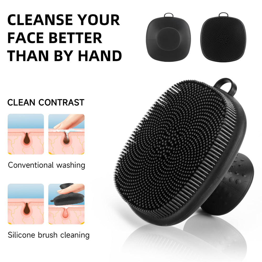 Built-in hanging hole on SANLESS face scrubber for quick air drying