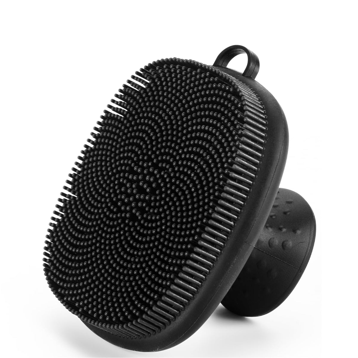 SANLESS face scrubber with soft silicone bristles for gentle exfoliation