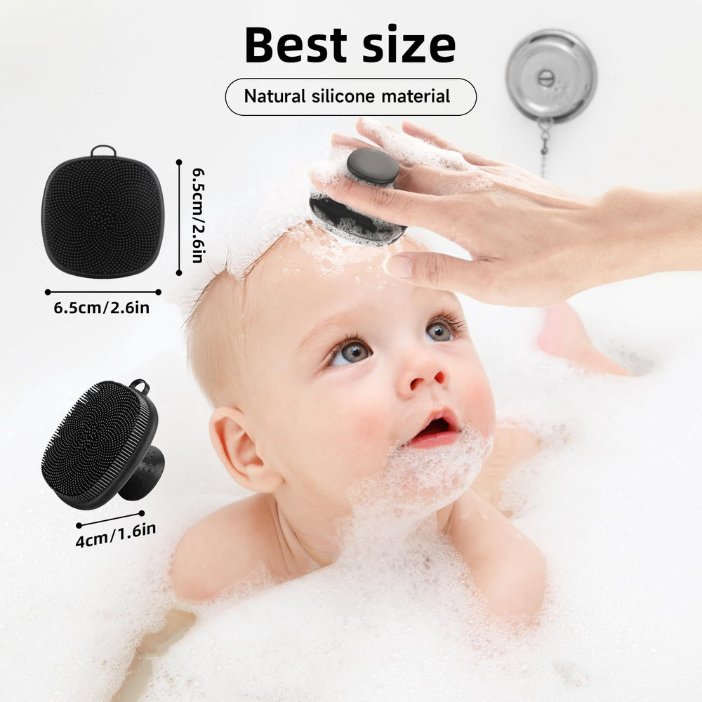 Compact square brush design of SANLESS for precise cleansing