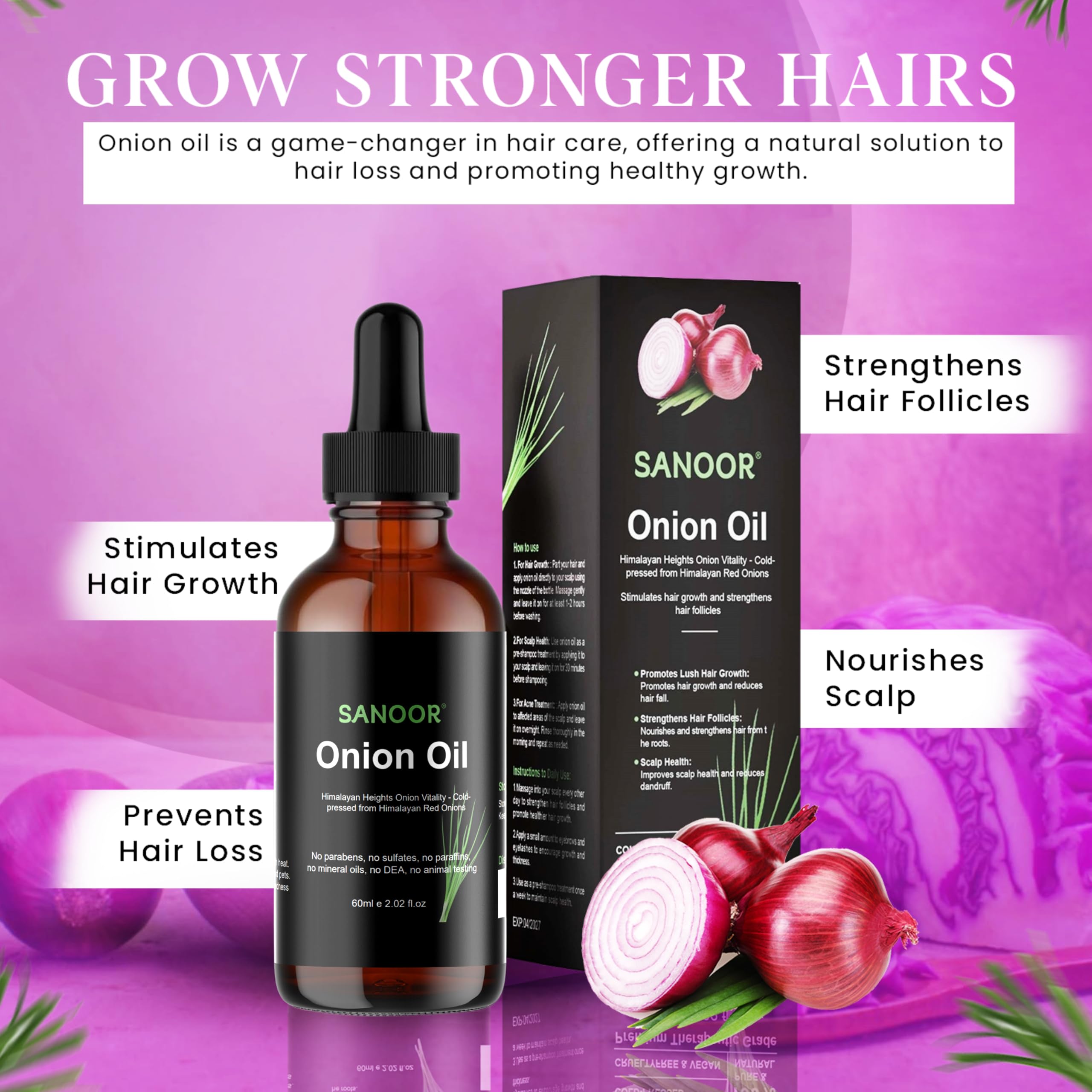 SANOOR Producto versátil apto para todo tipo de cabello.