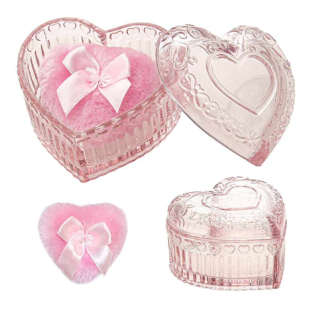 SansaiEco Love velour powder puff for smooth, even application