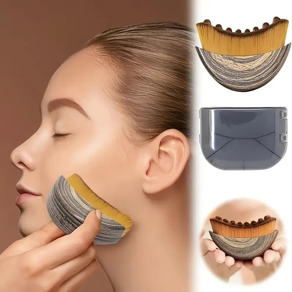 Sansheng Lymphatic Contour Brush integrates into daily facial routine