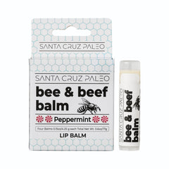 Paquete de cuatro bálsamos labiales Santa Cruz Paleo para bolsa.