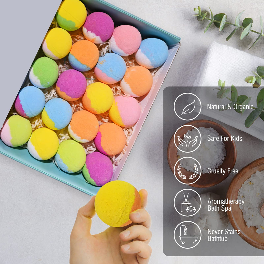 Santrela regalo perfecto de bombas de baño para niños.