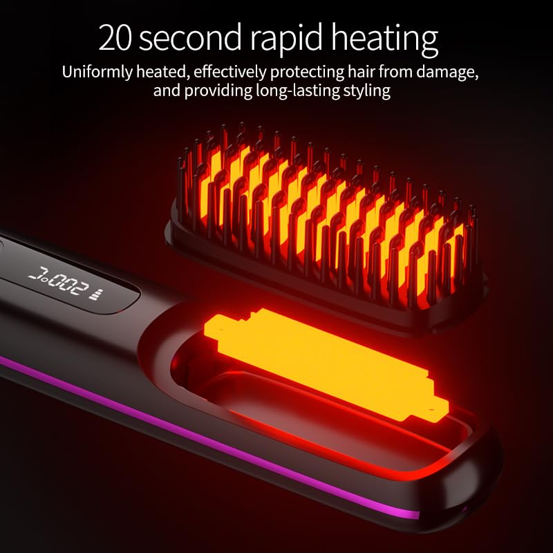 SANTVOLO Go Brush Pro LED display for precise heat control
