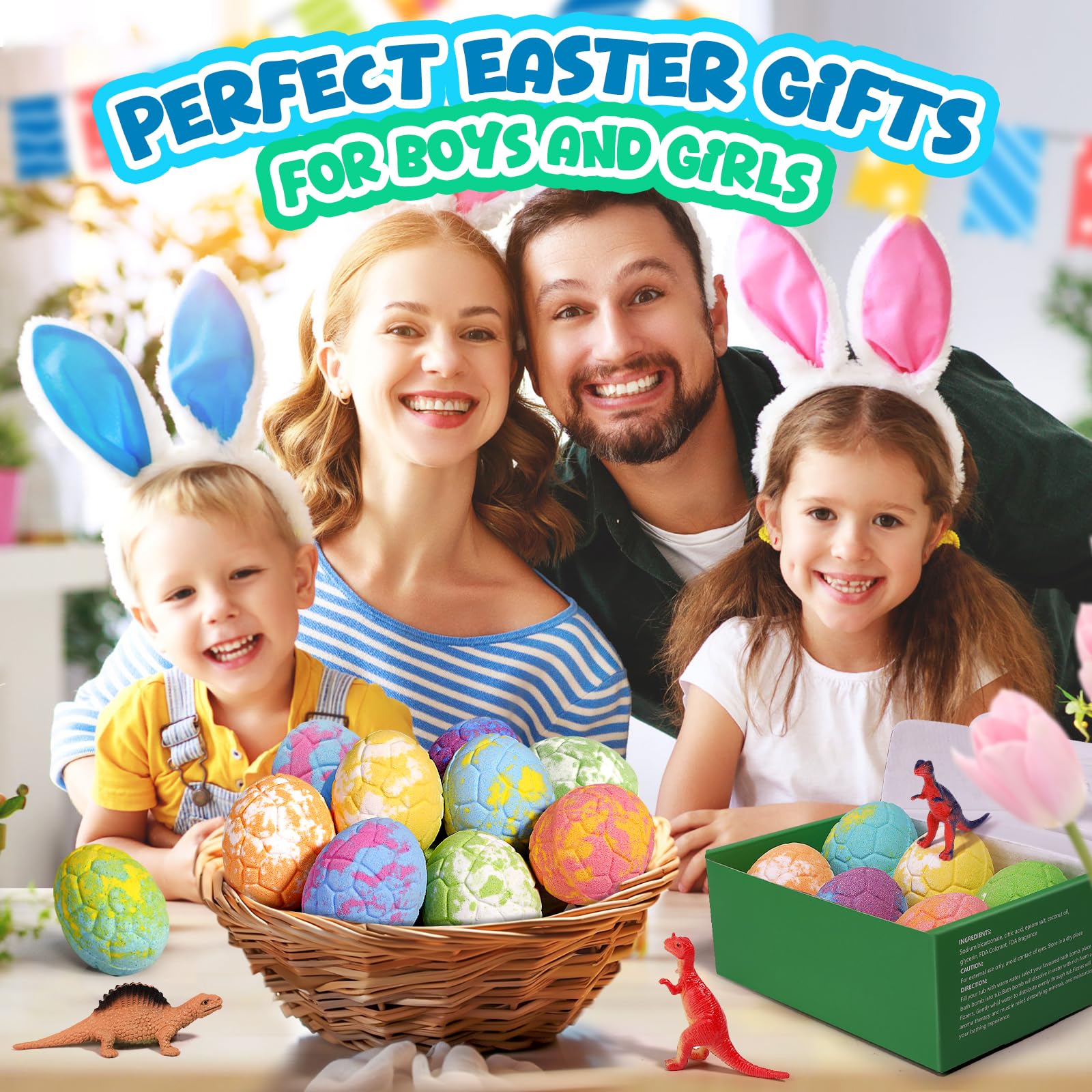 Regalo de lujo para cestas de Pascua.