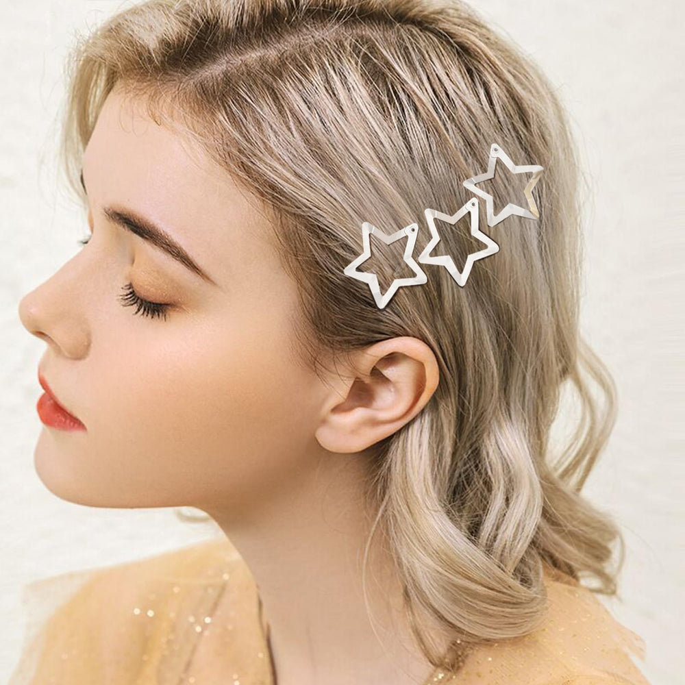 SAOROPEB accesorio estrellas retro 2000: complemento para looks modernos.