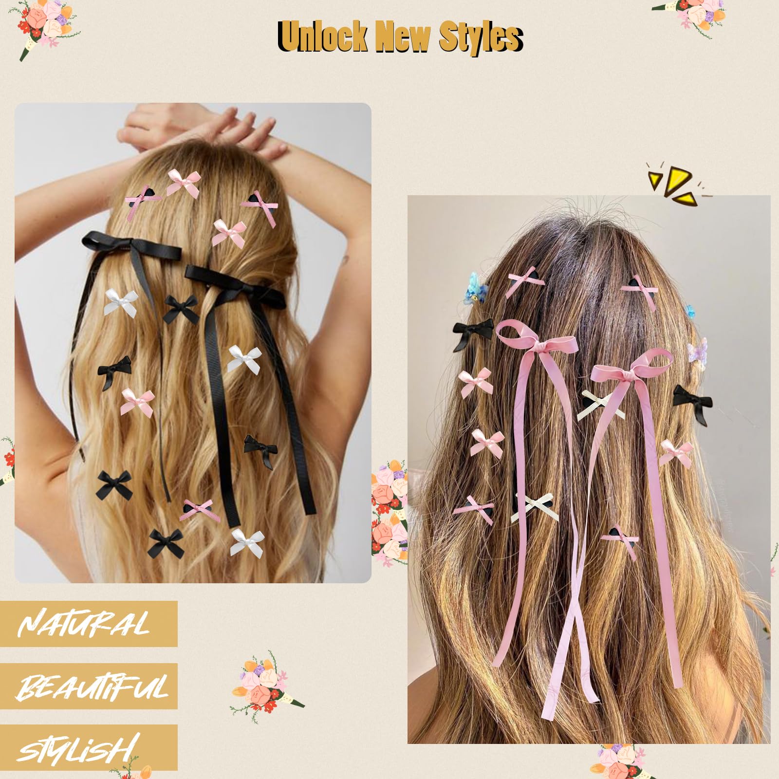 SAOROPEB DIY-friendly bow clip for crafts and accessories