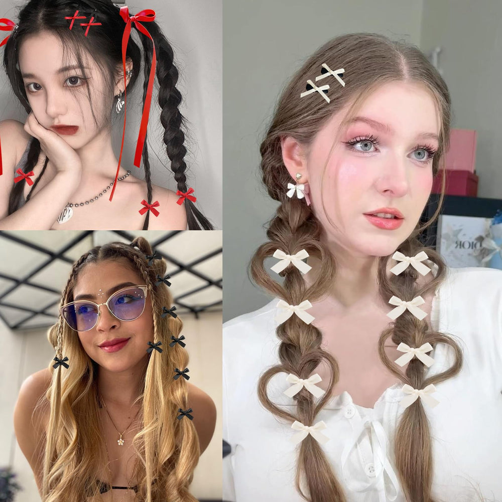 SAOROPEB versatile bow clips for weddings, parties, and daily wear.