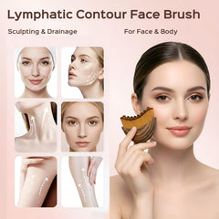 Saparay two-piece set supports calm lymphatic massage and facial contouring.