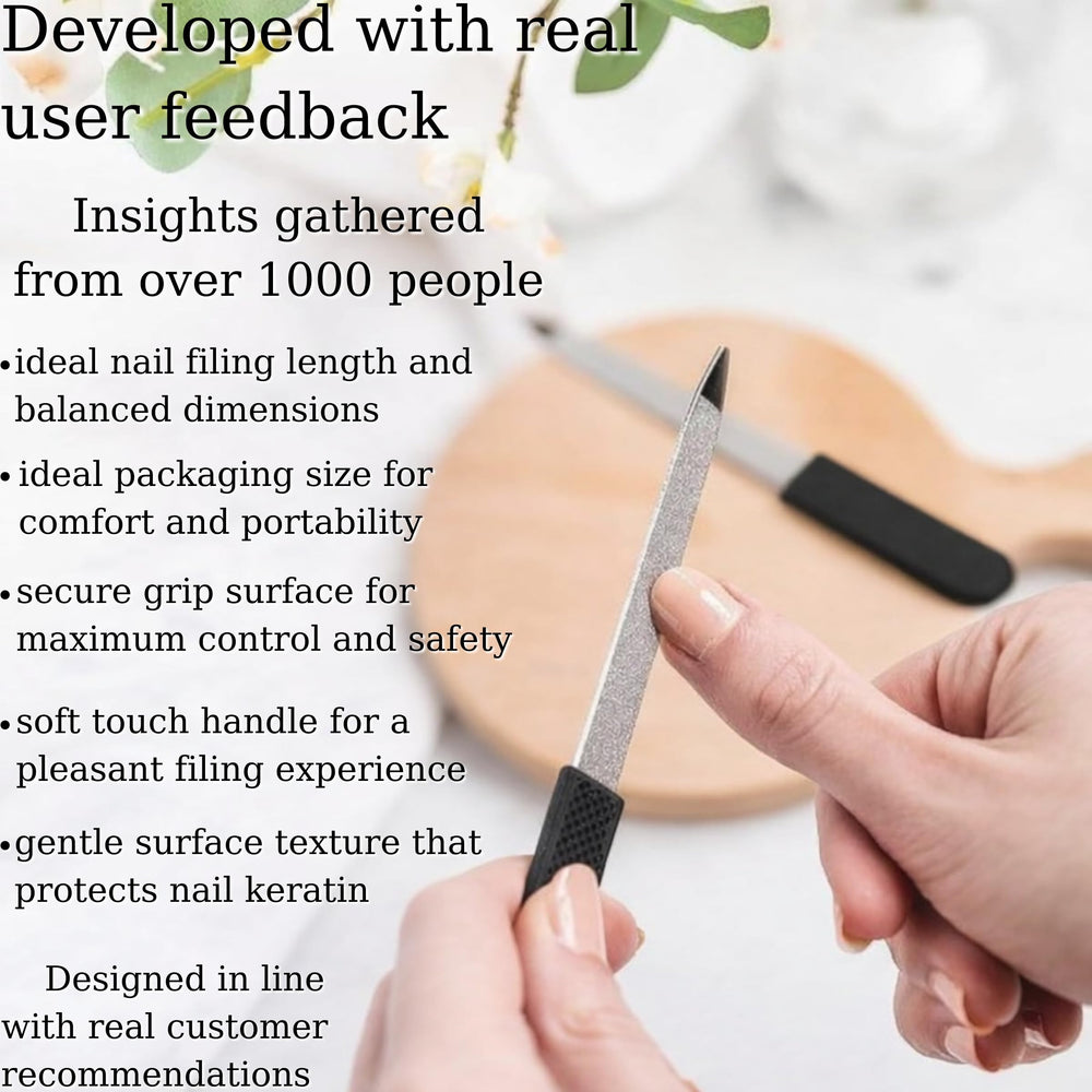 Stainless steel body delivers long-lasting durability and hygiene