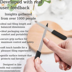 Stainless steel body delivers long-lasting durability and hygiene