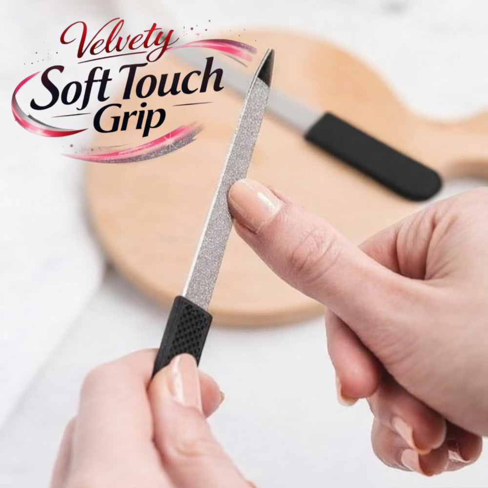 5-inch professional nail file fits standard manicure routines