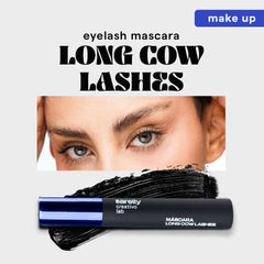 Close-up of the SARELLY Cow Lashes Mascara brush for precise application