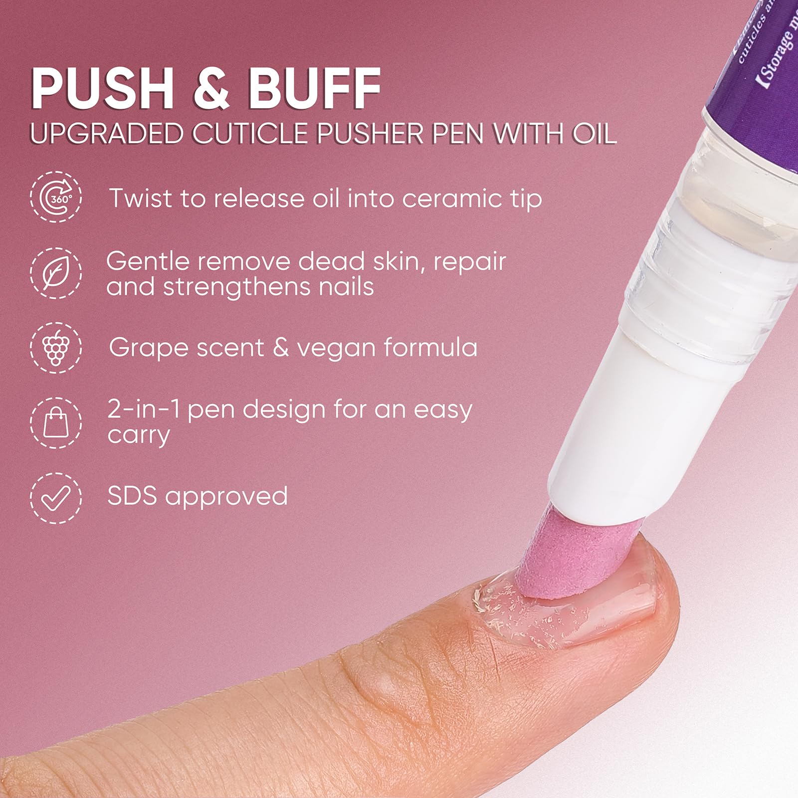 SASSYTIP Plant sterols support healthier-looking nails