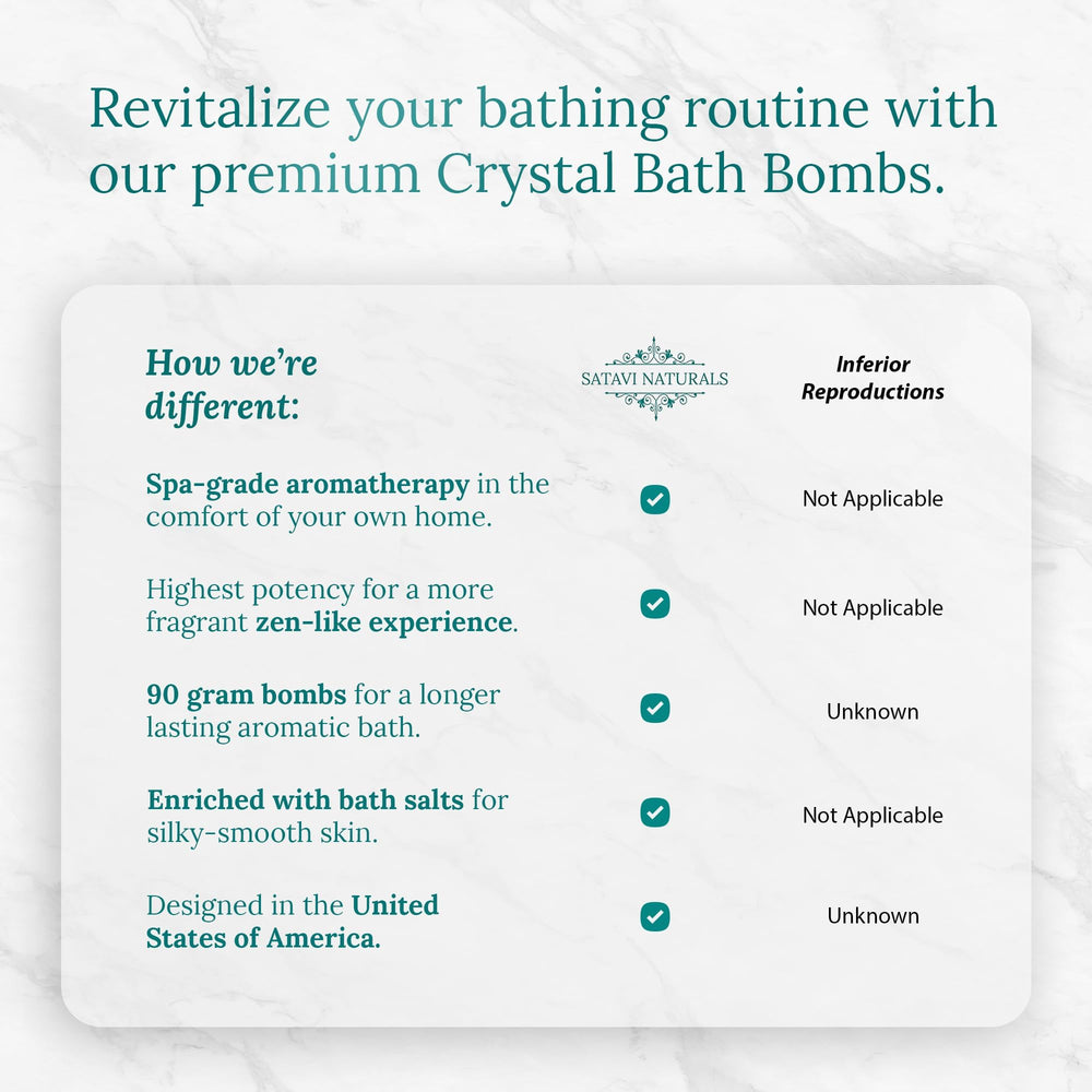 Satavi Naturals eucalyptus mint bath bomb reviving the senses