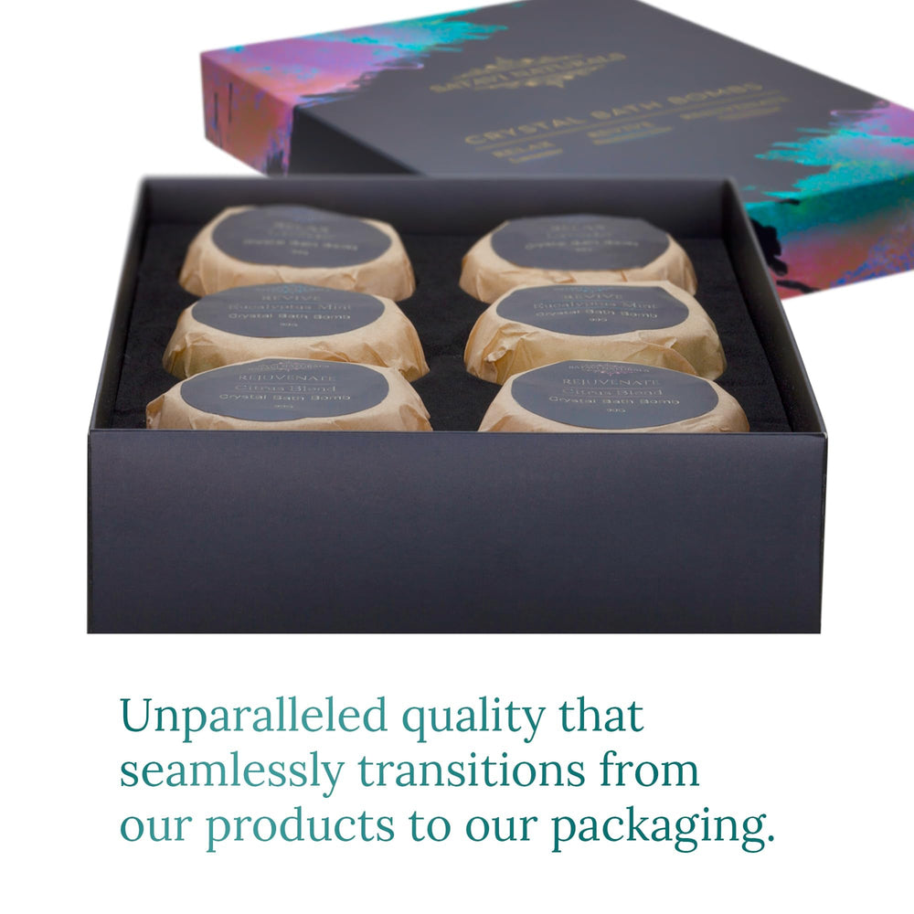 Satavi Naturals lavender bath bomb releasing calming aroma