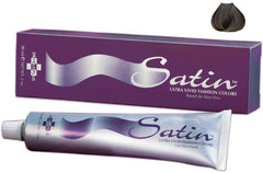 Satin Hair Color Natural Series Brown 4N dye bottle delivers lasting, vibrant shade
