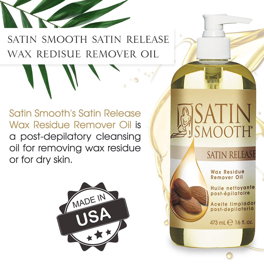 Satin Smooth 16-ounce bottle offers economical post-wax care and long-lasting use.