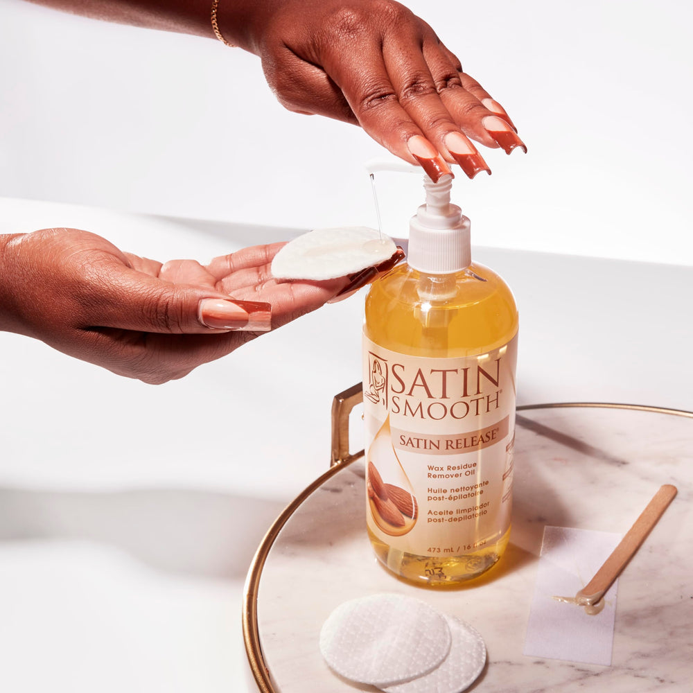 Satin Release oil helps maintain roll-on applicators and wax warmers.