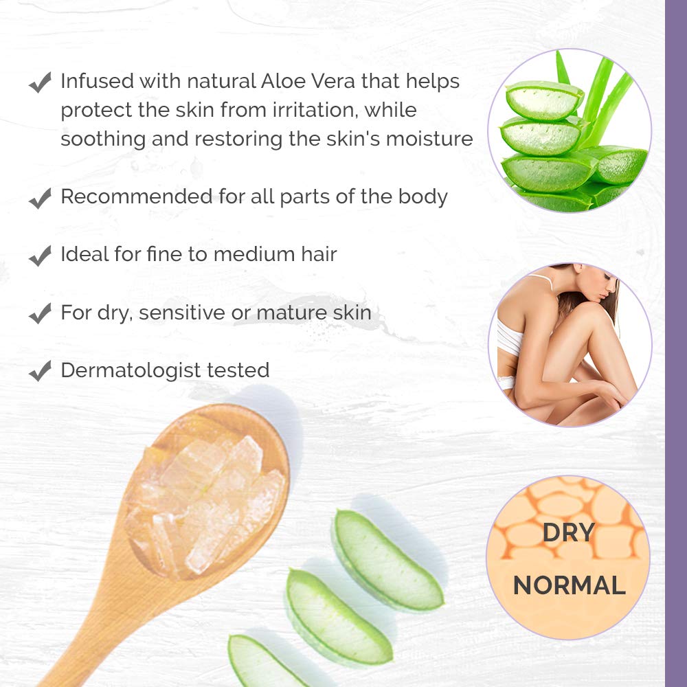 SATIN SMOOTH wax for all-body parts—gentle removal on curves