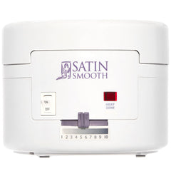 SATIN SMOOTH wax warmer with dial settings enables precise temperatures and consistent results