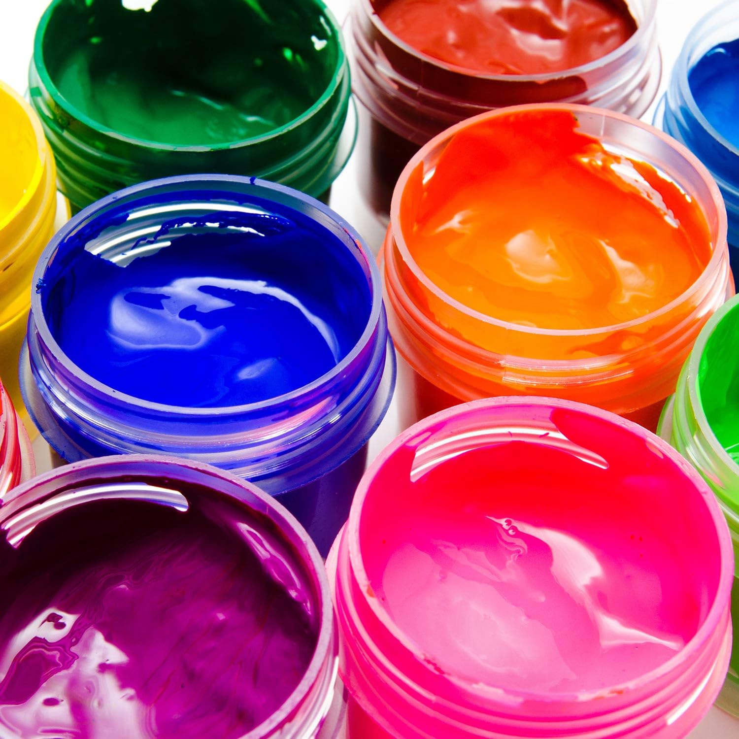 SATINIOR PET plastic jar is durable and easy to clean for crafts