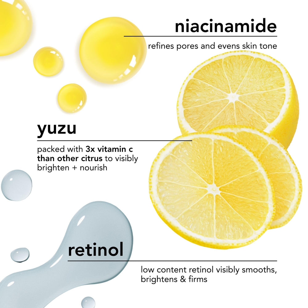 Saturday Skin Yuzu packaging front view highlights clean aesthetic.
