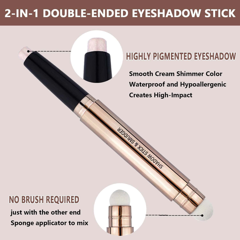 SAUBZEAN Lápiz Sombra Ojos de larga duración para un look duradero.