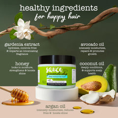 SAUCE BEAUTY Guacamole Cabello Despuntes: ayuda a reducir sequedad y roturas.
