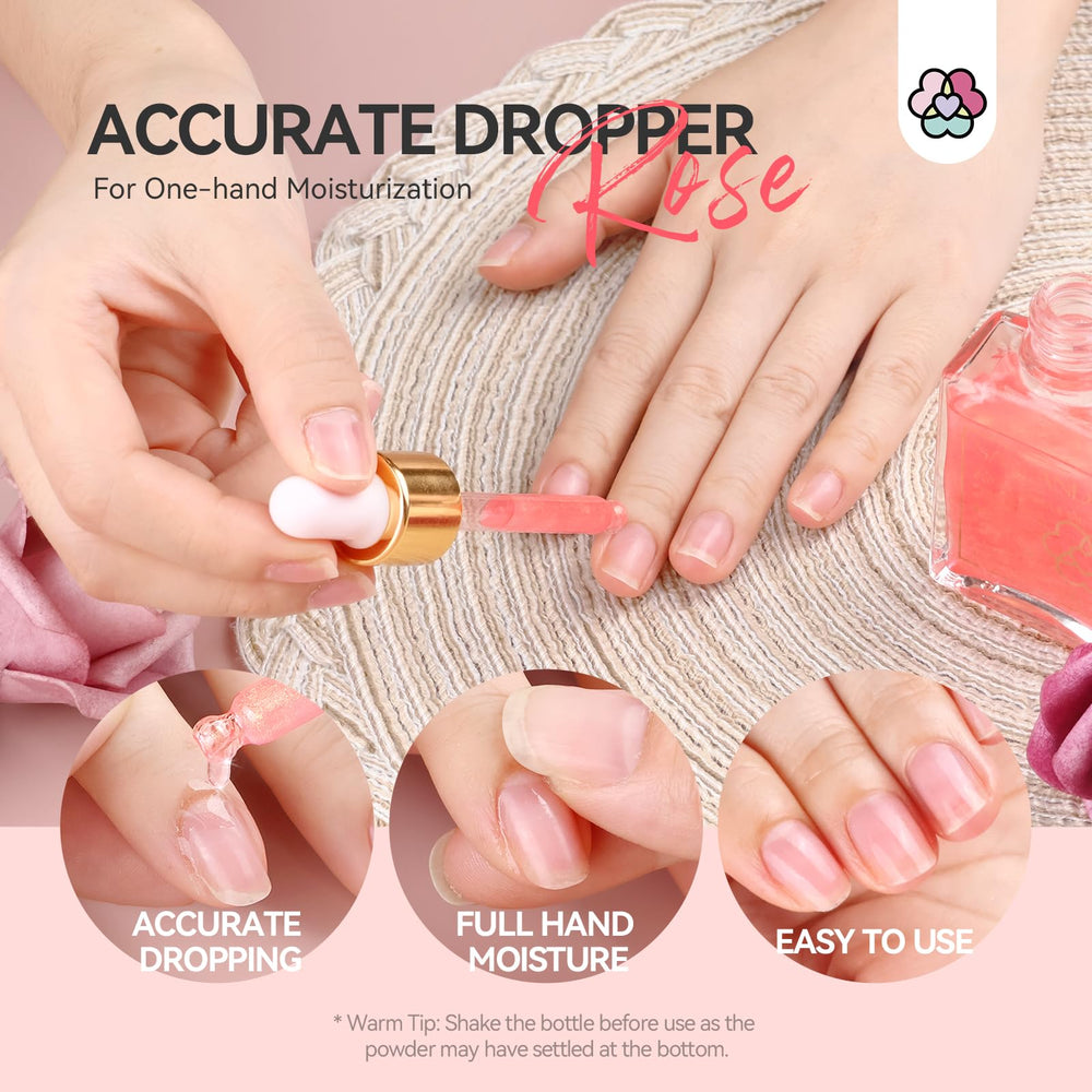 Aroma floral elegante, presentación atractiva para regalo de cuidado de uñas.