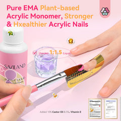 SAVILAND base gel and top gel for adhesion and gloss