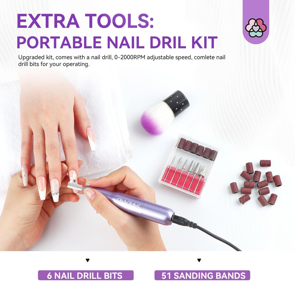 SAVILAND brush and tools in use for precise application and neat gel prep