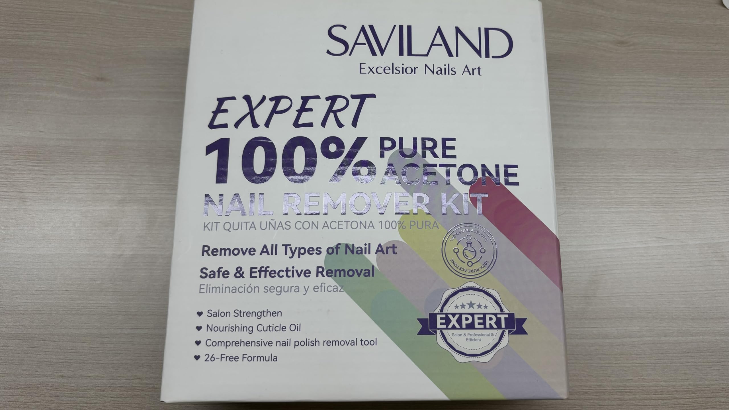 SAVILAND cepillo-uñas con mango ergonómico facilita la limpieza