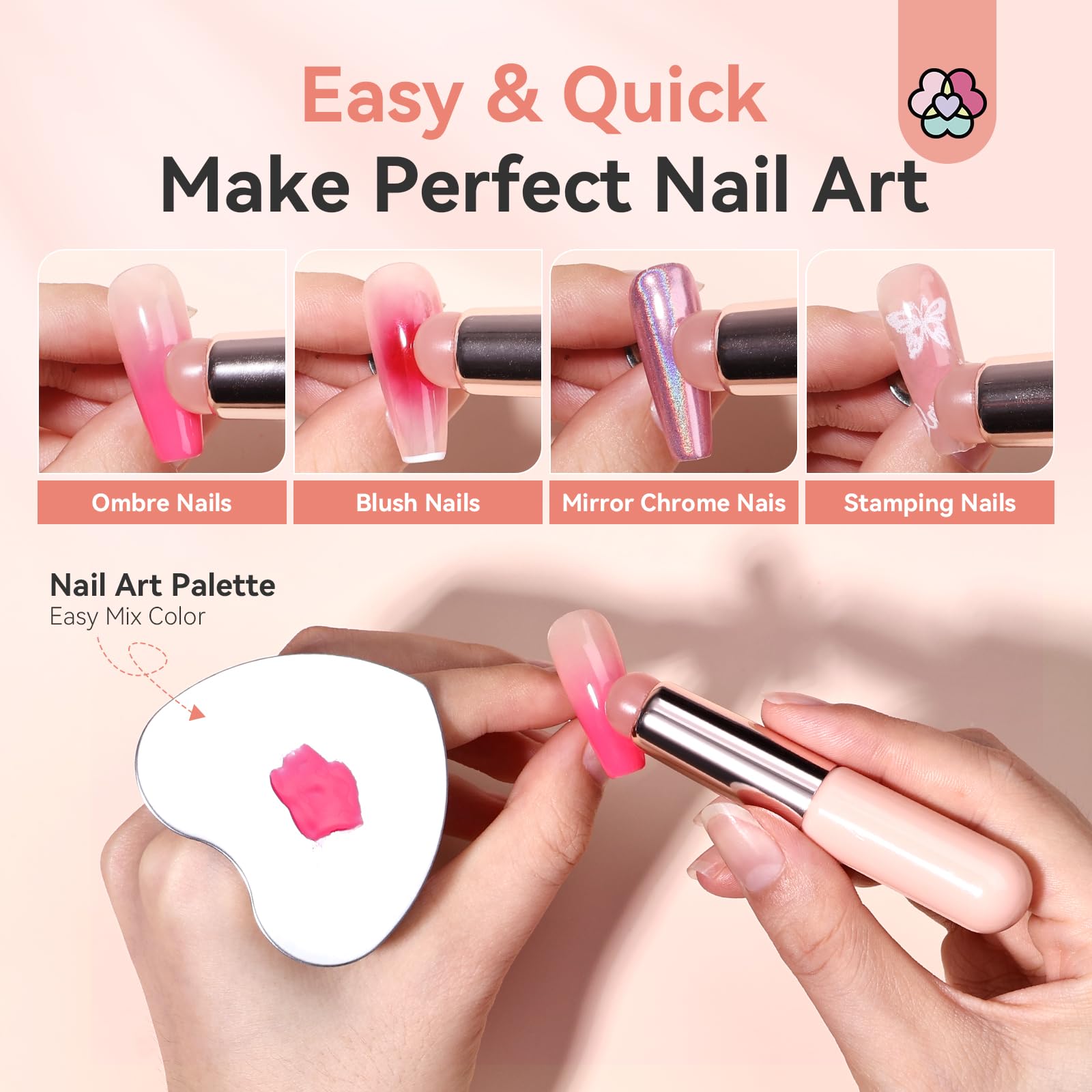 SAVILAND cleaning pads for quick cleanup during nail art.