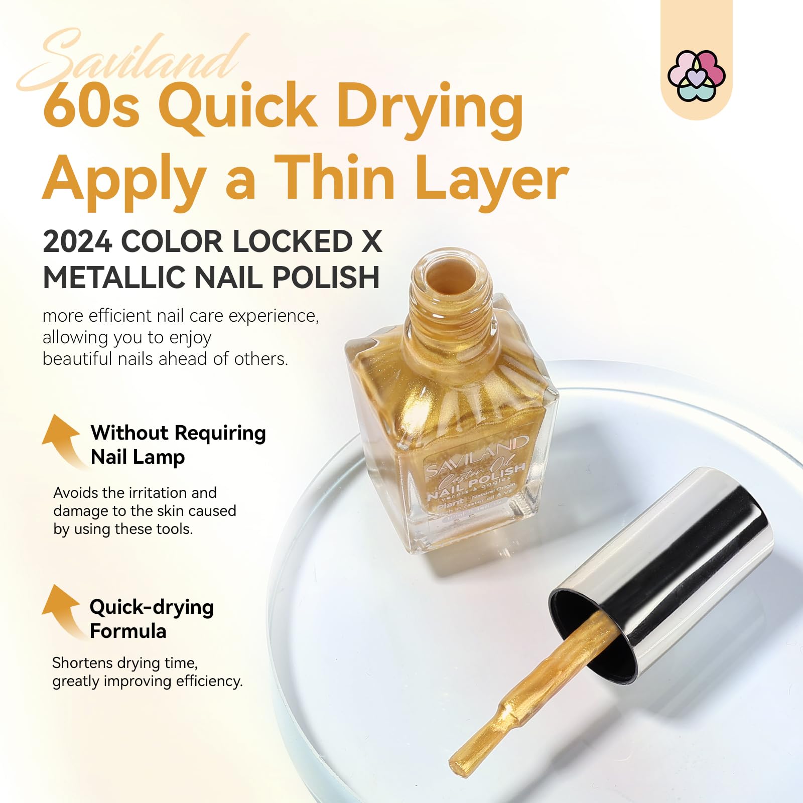 SAVILAND compact 10 ml packaging ideal for travel