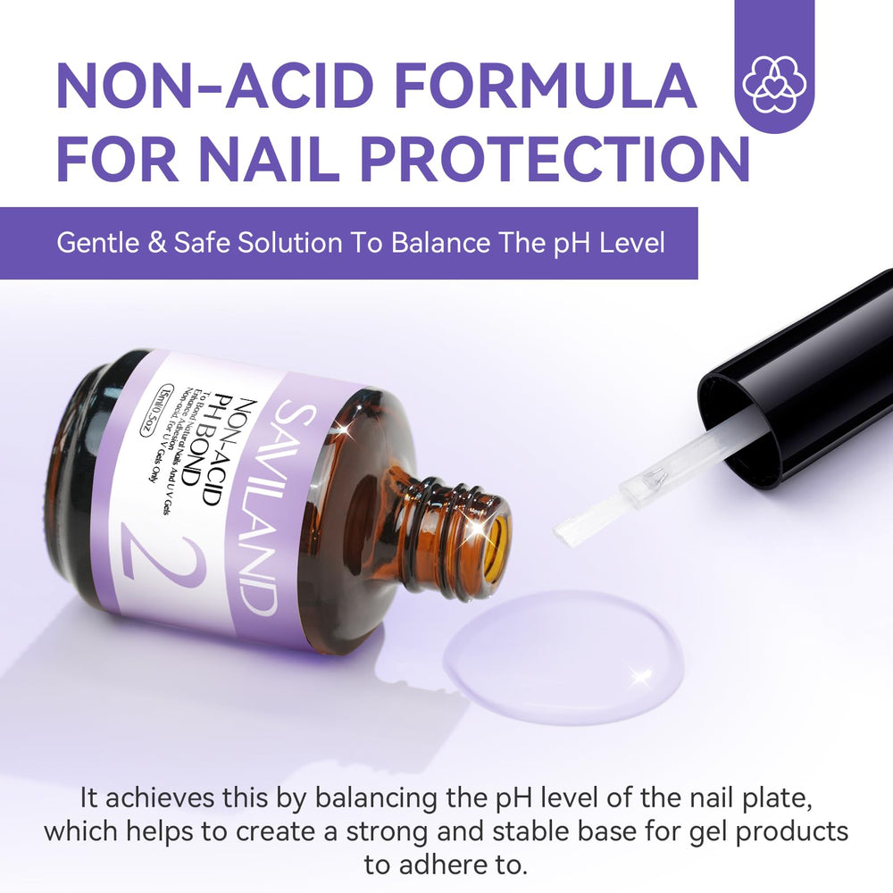 Saviland dehydrator brush close-up highlights quick oil removal for clean nail beds.