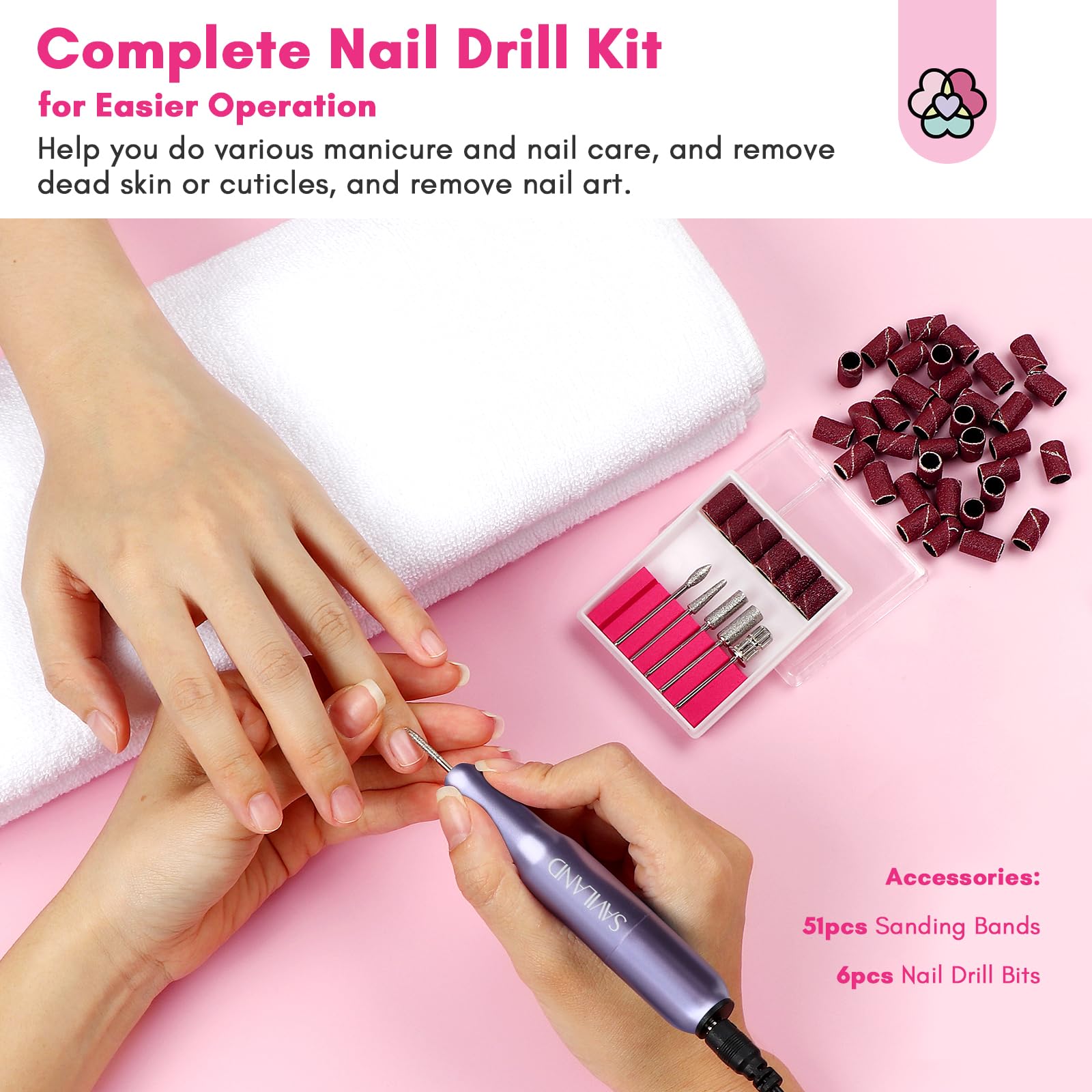SAVILAND dip liquid set with activator, base, and top coat.