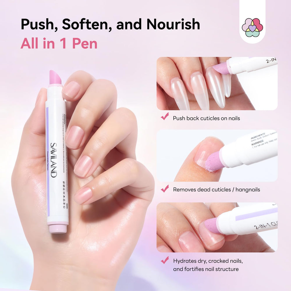 SAVILAND diseño compacto y portátil para cuidado de uñas en cualquier lugar