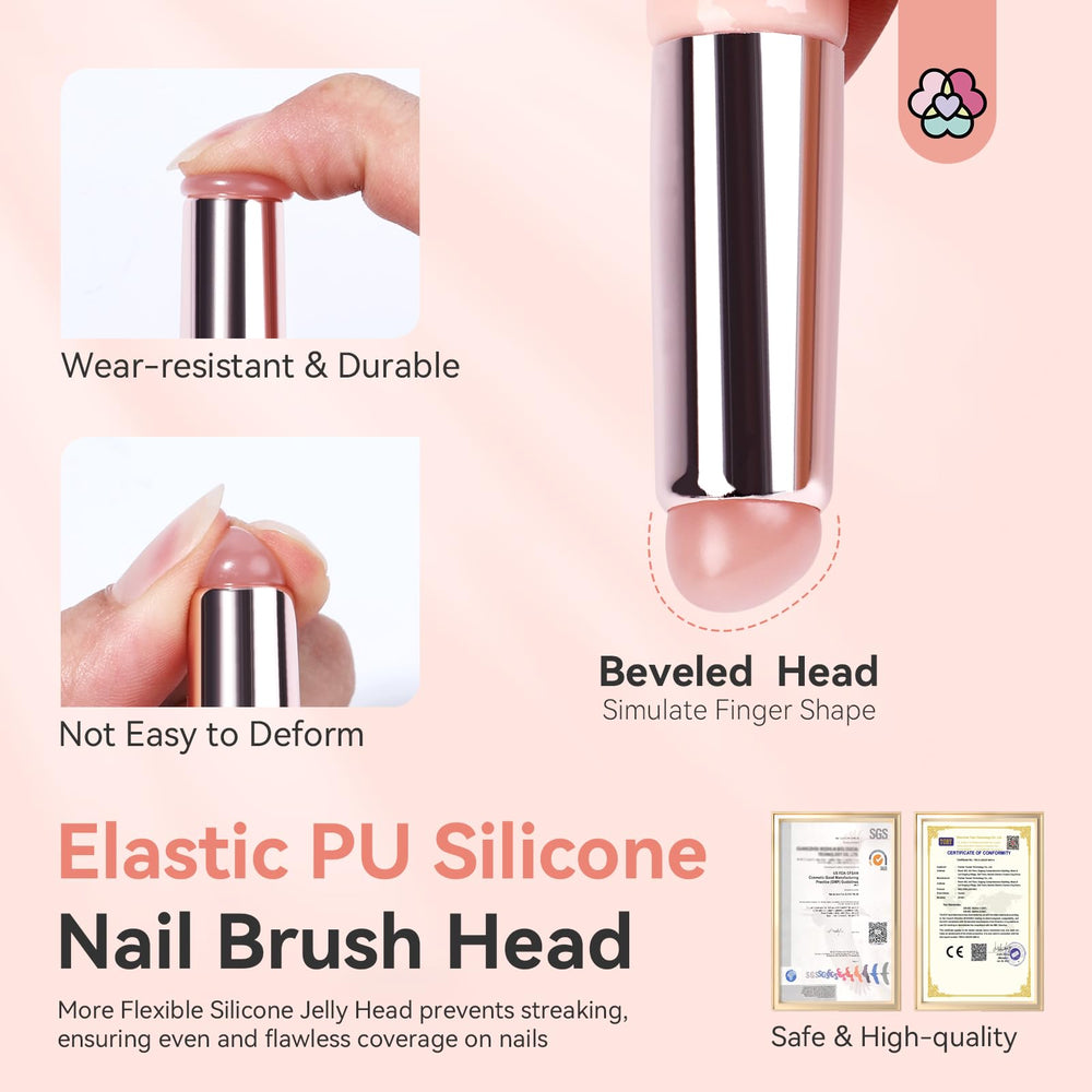 SAVILAND durable silicone brush designed for 1000+ uses.