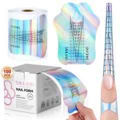 Formas SAVILAND de uñas de largo extendido para extensiones precisas.